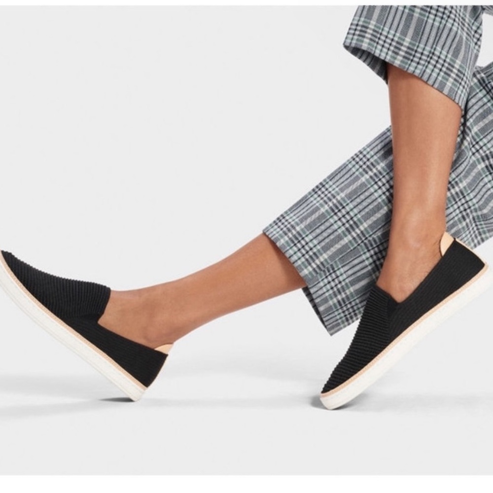 UGG Black Slip-On Sneakers